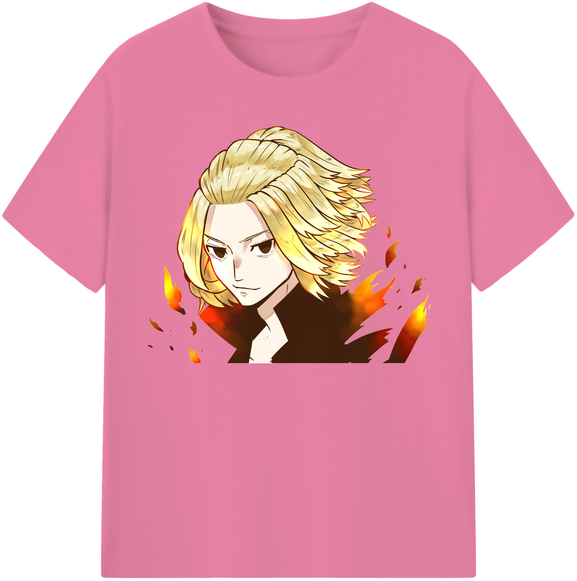 （画像用） 東京リベンジャーズ Tokyo Revengers 綿100％半袖Tシャツ（フロントプリント）